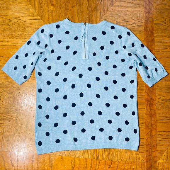 PREMISE LIGHTWEIGHT POLKA DOT SWEATER - Picture 2 of 11